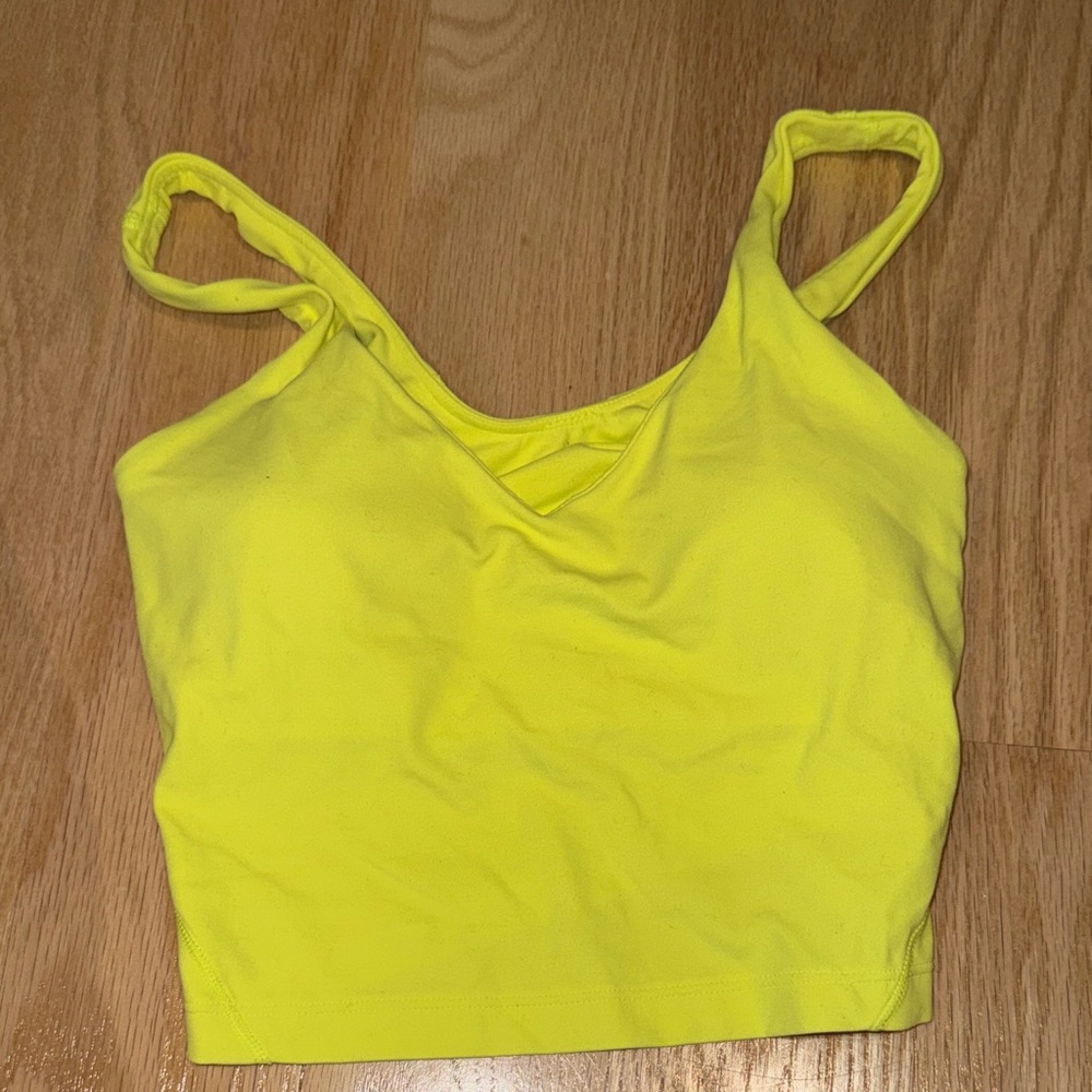 Yellow align tank